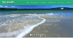 Desktop Screenshot of farsouthtasmania.com